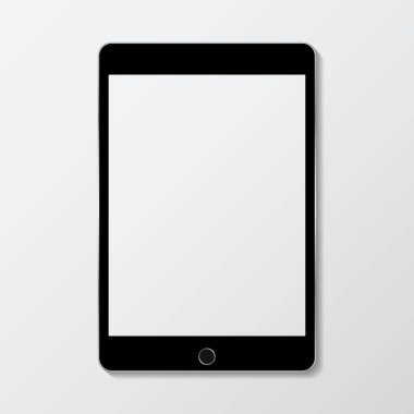 Dijital modern tablet ekran modeli