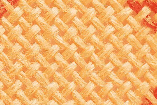 Fond Vectoriel Texturé Laine Orange — Image vectorielle