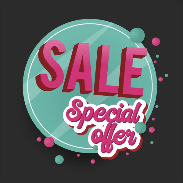 Colorful Shop Special Offer Sale Promotion Advertisement Badges Vector — Stock Vector