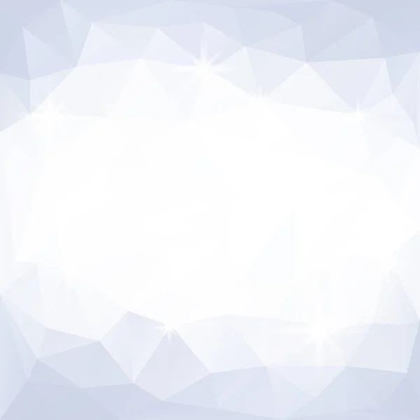 Blu Bianco Cristallo Strutturato Sfondo — Vettoriale Stock