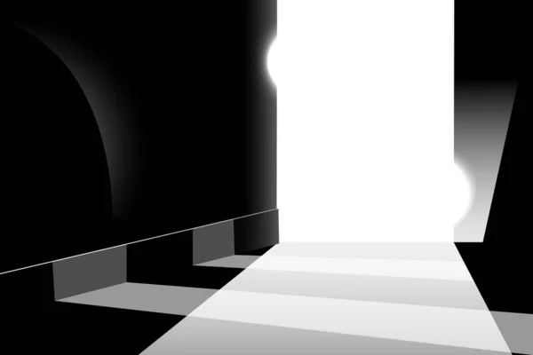 Черно Белый Вектор Фона — стоковый вектор