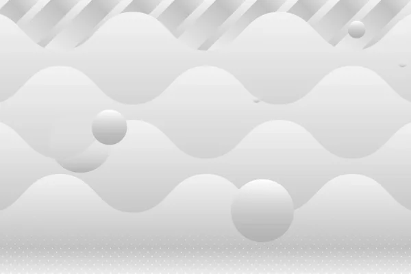 Λευκό Και Γκρι Γεωμετρικό Αφηρημένο Μοτίβο Διάνυσμα Φόντου — Διανυσματικό Αρχείο