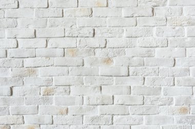 Beyaz tuğla duvar desenli arkaplan
