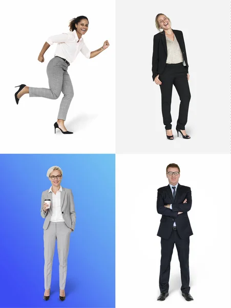 Diverse Business People Characters Set — Stock Photo, Image