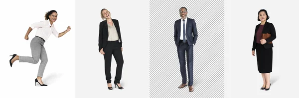 Diverse Business People Characters Set — Stock Photo, Image