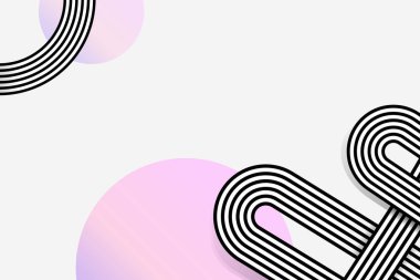 Retro beyaz soyut arkaplan tasarım vektörü