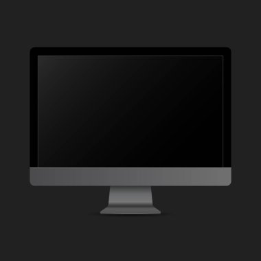 Dijital kişisel bilgisayar ekran modeli
