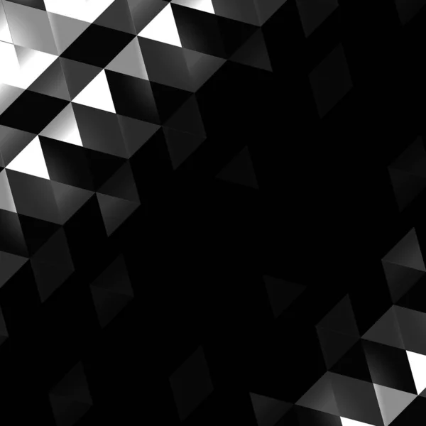 Zwarte Prisma Achtergrond Ontwerp Vector — Stockvector