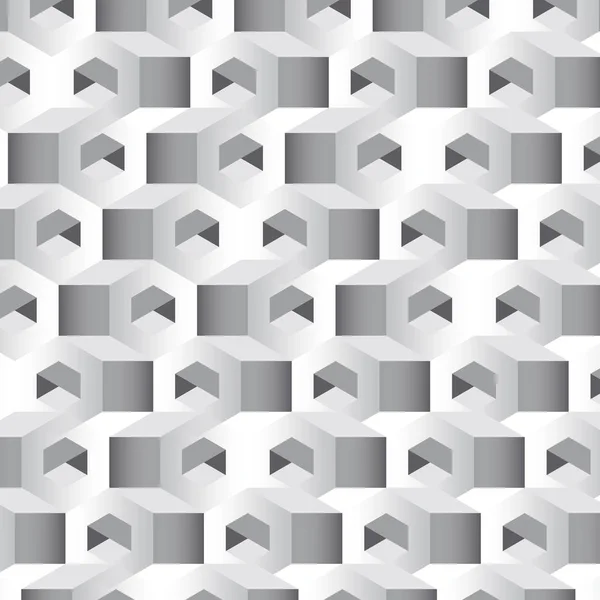 Gray Hexagonal Patterned Background Vector — Stock Vector