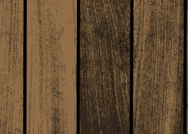 Rustic Dark Brown Wooden Textured Background Vector — Stock Vector