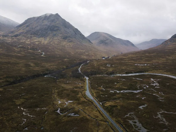 Blick Auf Glen Etive Schottland — Stockfoto