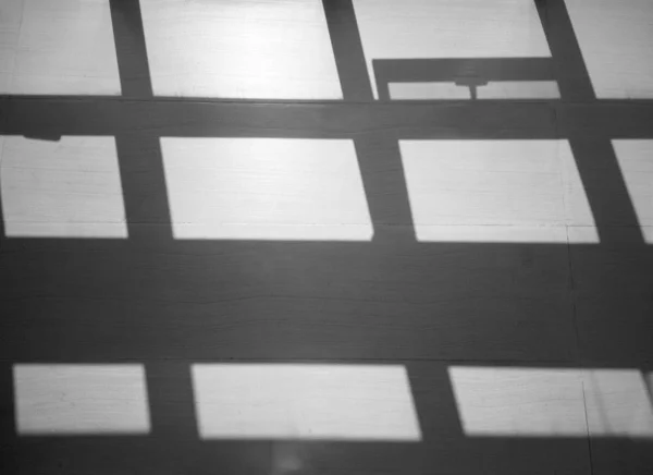 Windows Σκιά Στον Τοίχο — Φωτογραφία Αρχείου