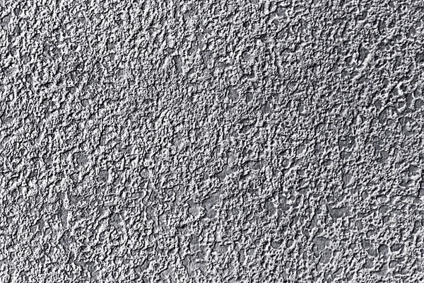 Roughly Silver Painted Concrete Wall Surface Background — Stock Photo, Image
