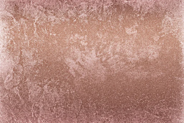 Грубо Розовое Золото Окрашены Поверхности Бетонной Стены — стоковое фото