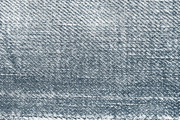 Silver Jeans Fabric Textured Background — Stock Photo, Image