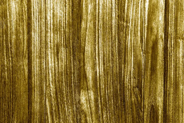 Rustic Gold Painted Wooden Textured Background — Stock Photo, Image