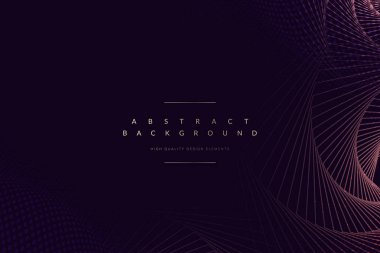 Soyut geometrik desenli pembe arkaplan vektörü