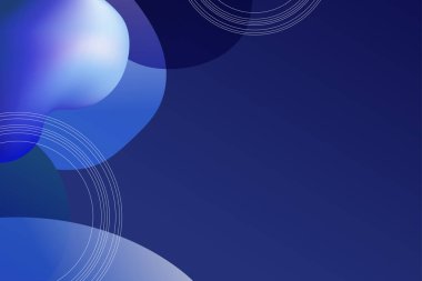 Mavi modern gradyan arkaplan vektörü