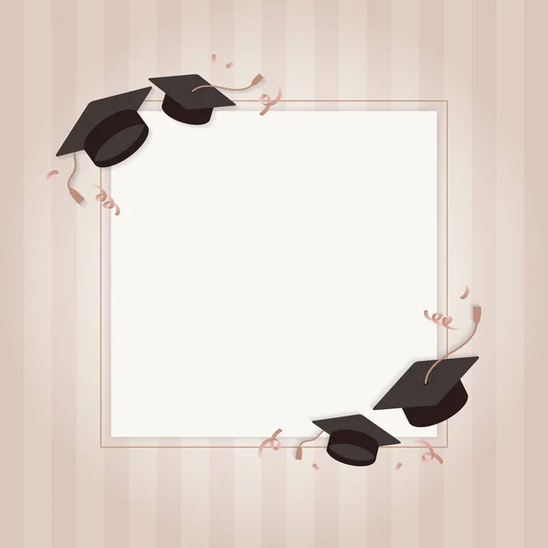 Υπόβαθρο Αποφοίτησης Φορέα Κονιάματος — Διανυσματικό Αρχείο