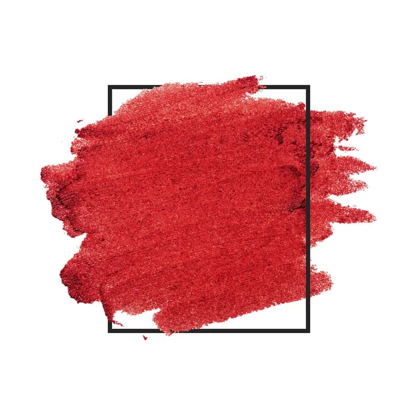 Vecteur Insigne Course Brosse Rouge — Image vectorielle