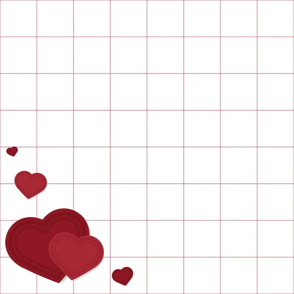 Valentine Day Vector Design Concept — стоковый вектор