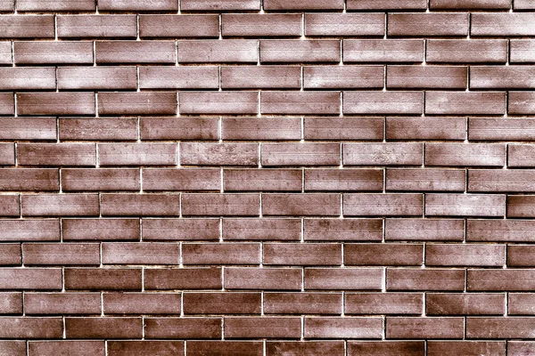 Copper Painted Brick Wall Textured Background — Stock Photo, Image