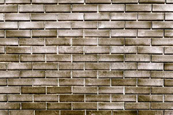 Gold Painted Brick Wall Textured Background — Stock Photo, Image