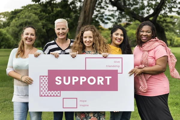 Diversity Women Support Group — Stock Photo, Image