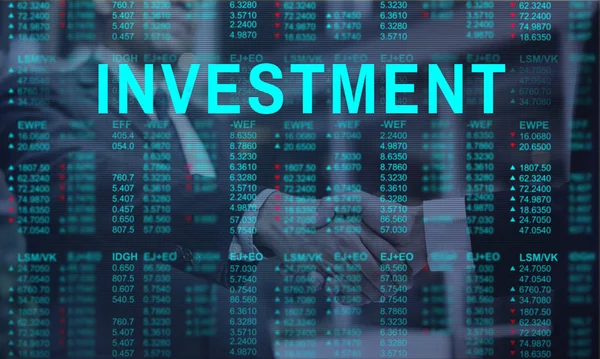 Konsep Investasi Bisnis Keuangan — Stok Foto