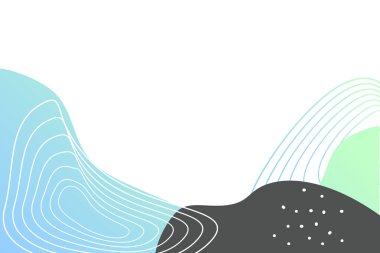 Soyut topografik desenli arkaplan vektörü