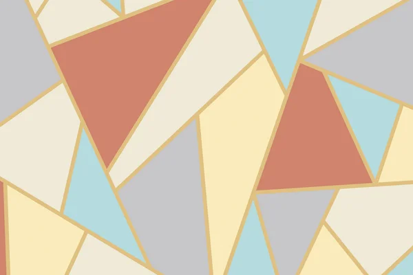 Vecteur Abstrait Fond Mosaïque Géométrique — Image vectorielle