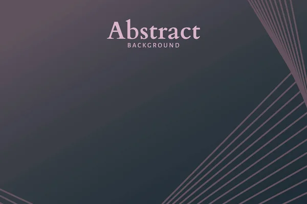 Schwarz Abstrakten Hintergrund Design Vektor — Stockvektor