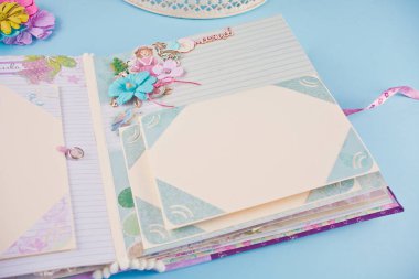 Chebbi şık tarzında bebek için Scrapbooking albümü.