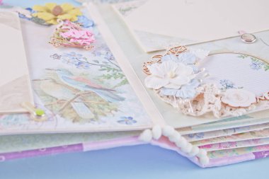 Chebbi şık tarzında bebek için Scrapbooking albümü.