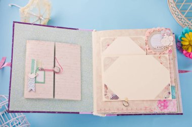 Chebbi şık tarzında bebek için Scrapbooking albümü.