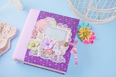 Chebbi şık tarzında bebek için Scrapbooking albümü.