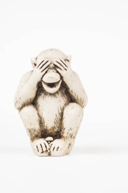 Fildişi figurine. Yüksek çözünürlüklü görüntü kavramı heykel zanaat tasvir.