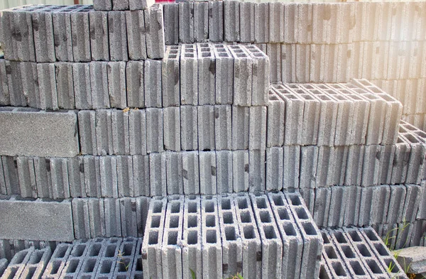 İnşaat için beton bloklar, inşaat endüstrisi..