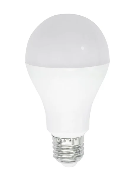 LED Ampul kırpma yolu ile Beyaz Arkaplanda izole