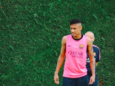 Neymar antrenmanı 2014 yılında Fc Barcelona spor şehrinde yapıldı.