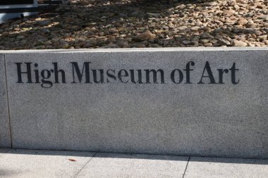 Atlanta, GA 26 Mayıs 2020 Atlanta 'daki Yüksek Sanat Müzesi Amerika Birleşik Devletleri' nin güneydoğusundaki sivil haklar belgeleriyle tanınan önde gelen bir sanat müzesidir..