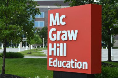 Polaris, OH-USA 15 Haziran 2019: McGraw-Hill bir öğrenme bilim şirketidir ve kişiselleştirilmiş eğitim içeriği ve yazılım sağlayan 