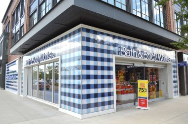 Columbus, Ohio 16 Kasım 2019: Banyo ve Vücut İşleri banyo yağı, sabun ve kadın parfümleri üreticileri.