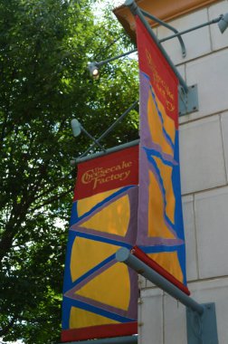 Columbus, Ohio-ABD 26 Haziran 2019 Cheesecake Factory. Easton Şehir Merkezi 'nde popüler bir lokanta..