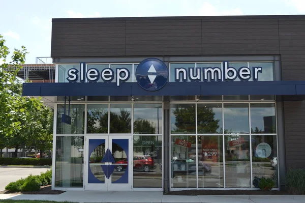 Columbus Ohio Estados Unidos Junio 2019 Sleep Number Fabricante Con — Foto de Stock