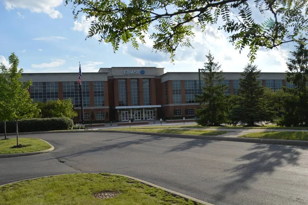 Columbus Ohio Estados Unidos Junio 2019 Morgan Chase Bank Que — Foto de Stock