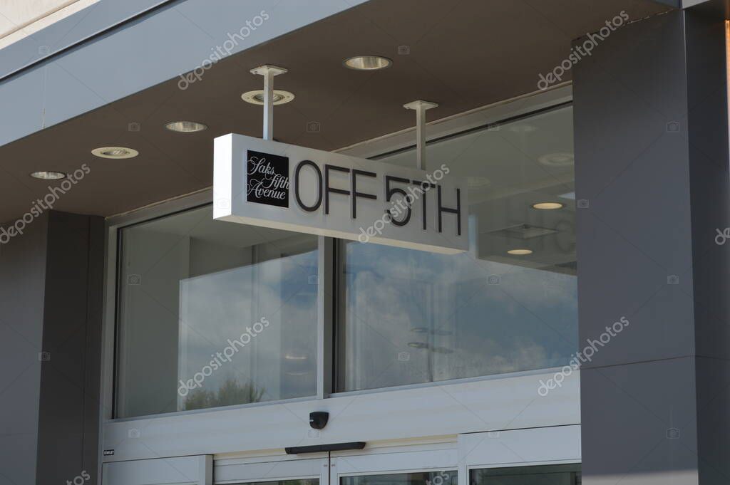 Columbus,Ohio-USA June 20,2019: Saks Fifth Avenue is an American chain of luxury department stores owned, since 2013, by the oldest commercial corporation in North America.