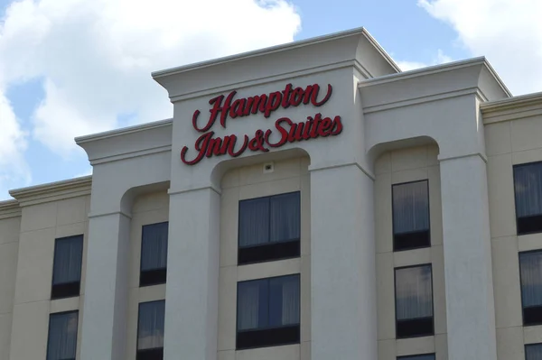 Columbus Ohio Estados Unidos Julio 2019 Hampton Hilton Anteriormente Conocido — Foto de Stock