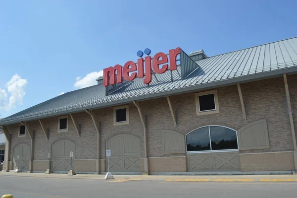 Columbus Ohio Estados Unidos Julio 2019 Meijer Inc Una Cadena — Foto de Stock