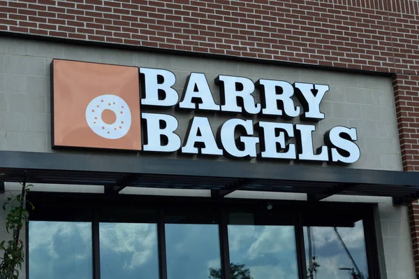 Columbus Ohio Estados Unidos Julio 2019 Barry Bagels Eatery Especializa — Foto de Stock